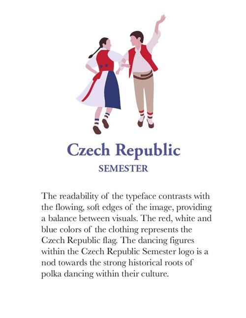 Czech Semester Logo (Student Work)