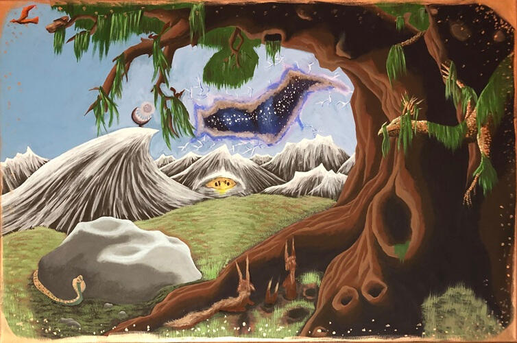 Rift (Acrylic Painting)